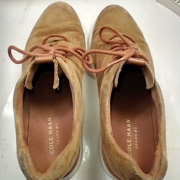 Cole Haan Grand OS Brown Suede Shoes Men's sz 9.5M - Picture 7 of 10